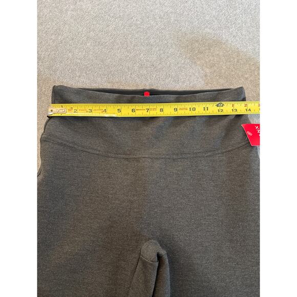 Spanx Ponte Ankle Leggings CoreSure Tech Gray M NWT High Rise Slim Fit - Picture 6 of 10